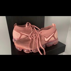 “Rust pink” Nike vapor max / women’s 6.5